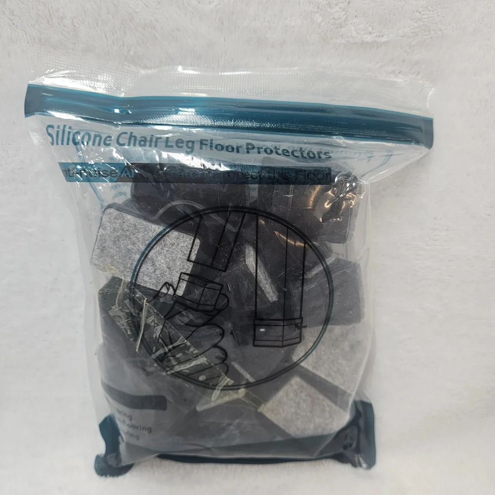 Black Furniture Leg Protectors